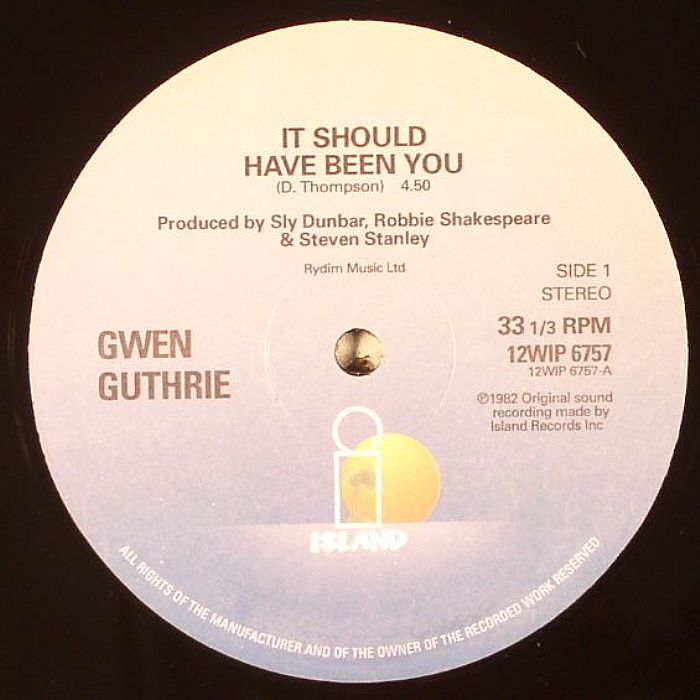 GUTHRIE, Gwen - It Should Have Been You