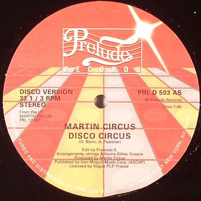 CIRCUS, Martin - Disco Circus