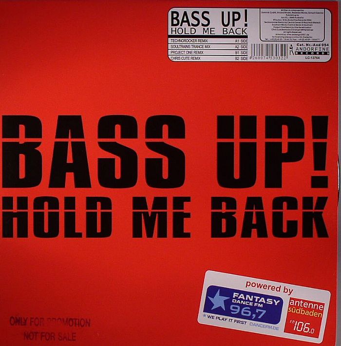 BASS UP ! - Hold Me Back