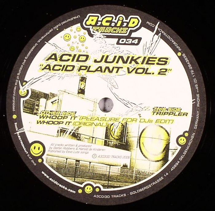 ACID JUNKIES - Acid Plant Vol 2