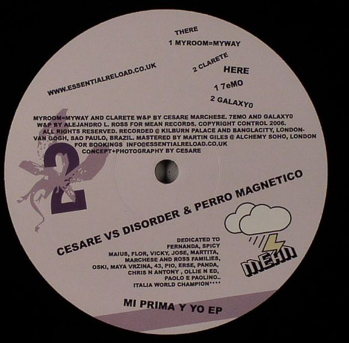 CESAR vs DISORDER/PERRO MAGNETICO - Mi Prima Y Yo EP