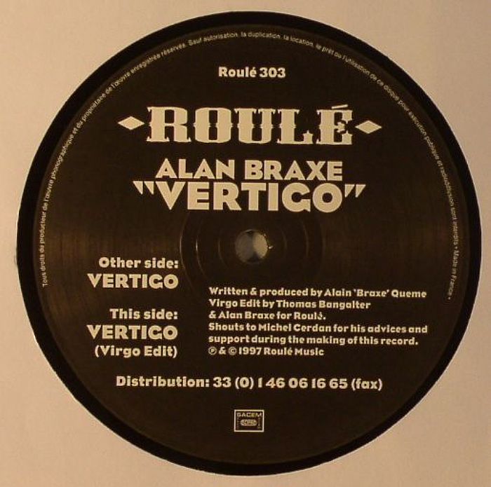 ALAN BRAXE - Vertigo