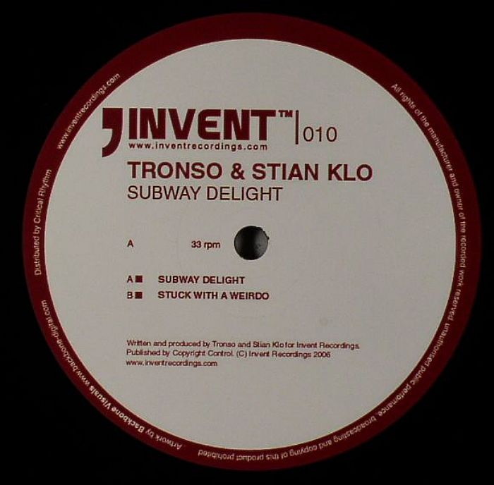 TRONSO/STIAN KLO - Stuck With A Weirdo