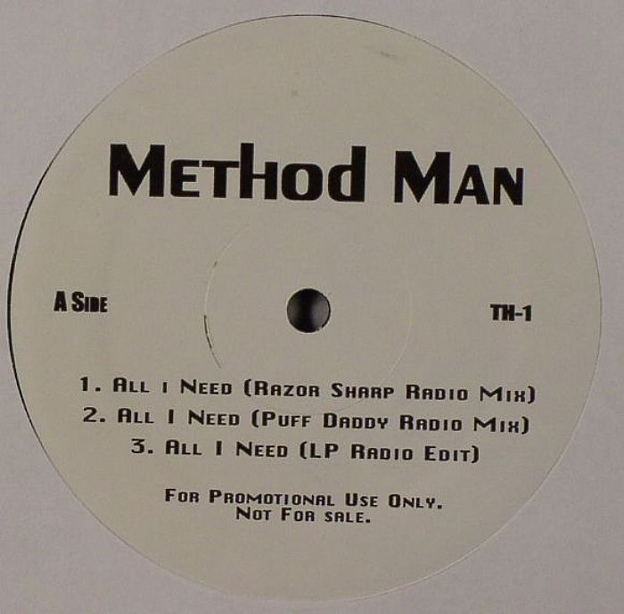 METHOD MAN - All I Need