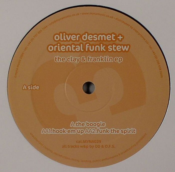 DESMET, Oliver/ORIENTAL FUNK STEW - The Clay & Franklin EP