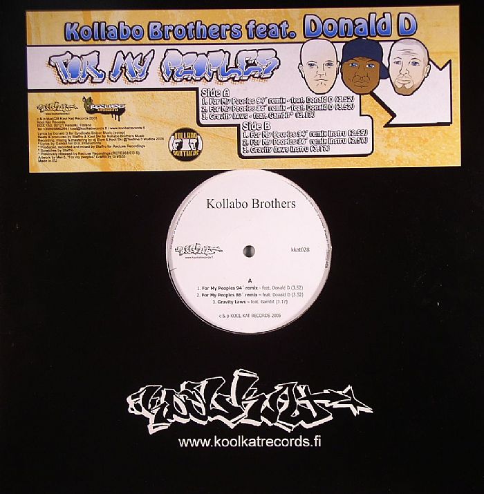 KOLLABO BROTHERS feat DONALD D - For My Peoples