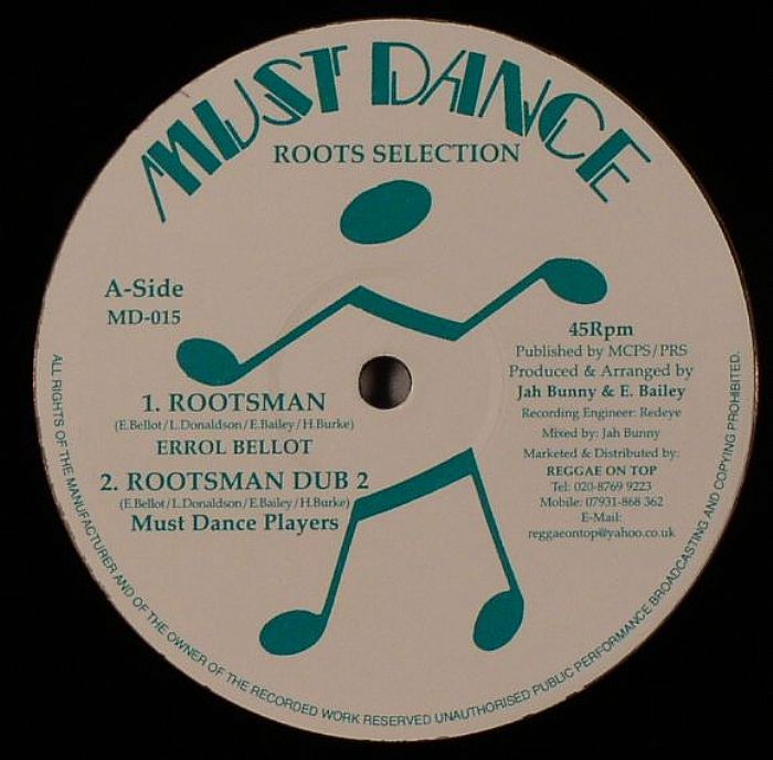 BELLOT, Errol/MUST DANCE PLAYERS/ERROL MATHIS - Rootsman