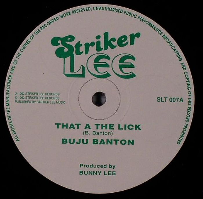 BANTON, Buju/BURT LANCASTER - That A The Lick