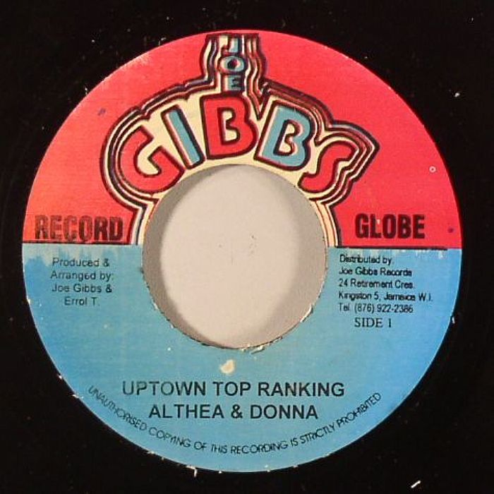 ALTHEA & DONNA - Uptown Top Ranking (Uptown Top Ranking/I'm Still In Love/Calico Suit Riddim)