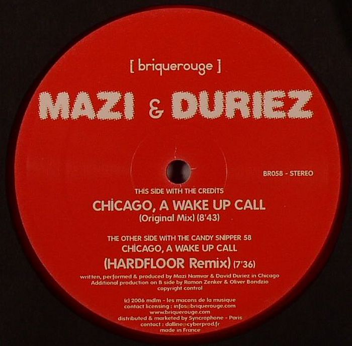 MAZI/DURIEZ - Chicago, A Wake Up Call