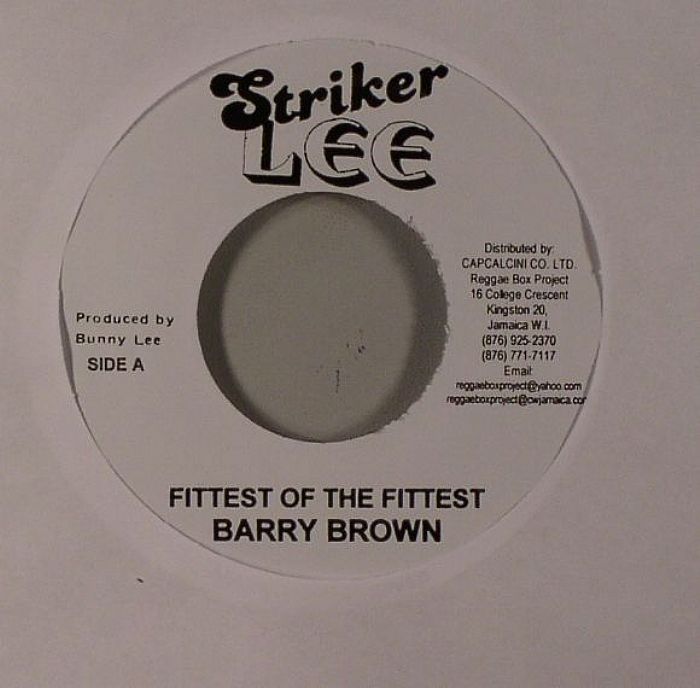 BROWN, Barry - Fittest Of The Fittest
