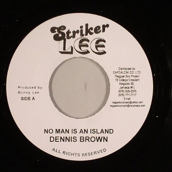 BROWN, Dennis - No Man Is An Island