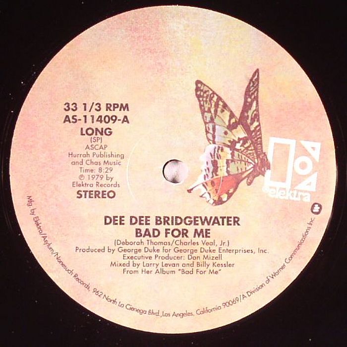 BRIDGEWATER, Dee Dee - Bad For Me