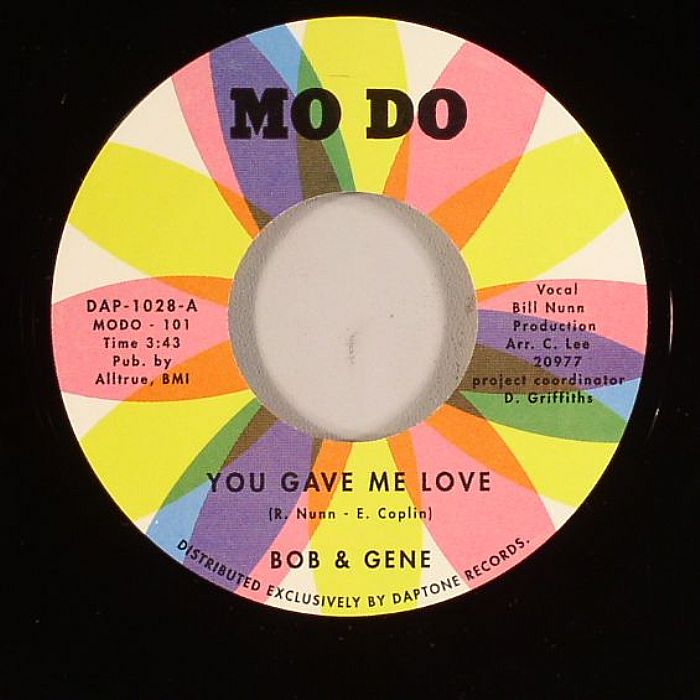 BOB & GENIE - You Gave Me Love
