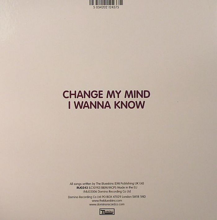 BLUESKINS, The - Change My Mind