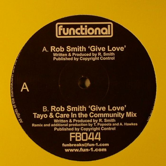 SMITH, Rob - Give Love