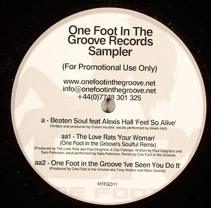 BEATEN SOUL feat ALEXIS HALL/THE LOVE RATS/ONE FOOT IN THE GROOVE - One Foot In The Groove Sampler