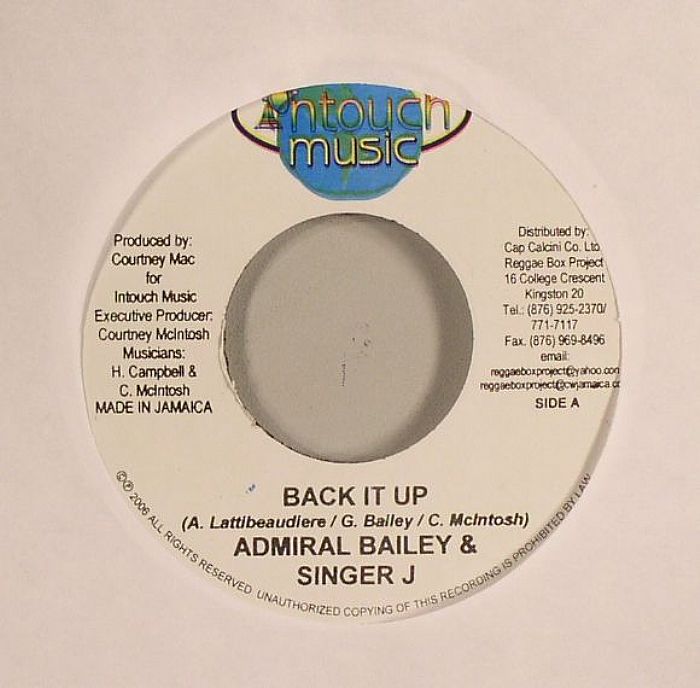 ADMIRAL BAILEY/SINGER J/RICARDO GARDENER feat ERUP - Back It Up (World Cup Riddim)
