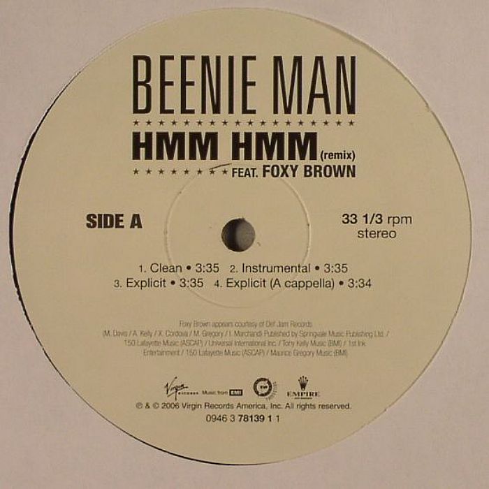 BEENIE MAN feat FOXY BROWN - Hmm Hmm (remix)