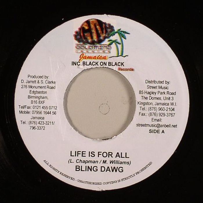 BLING DAWG/DELLY RANKS/VOICE MAIL - Life Is For All (Ren Ren Riddim)