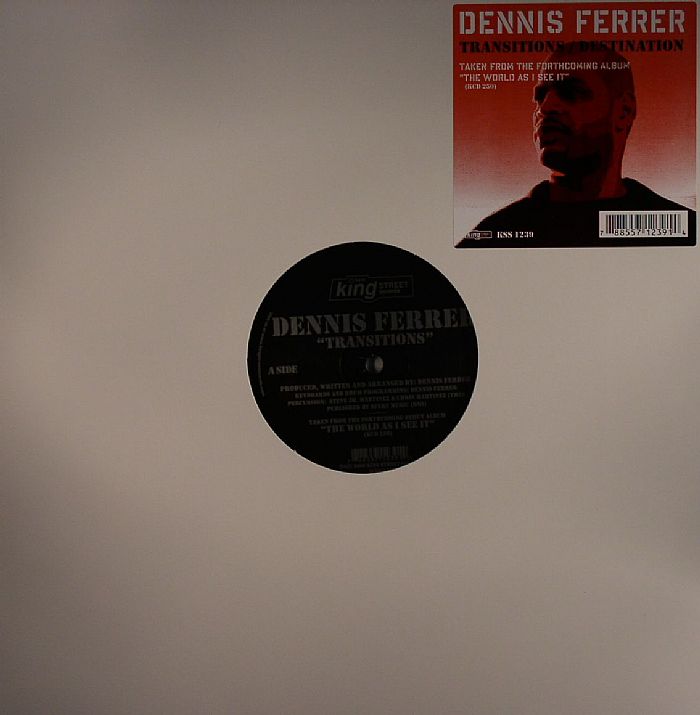 Dennis Ferrer – Transitions vinyl cover