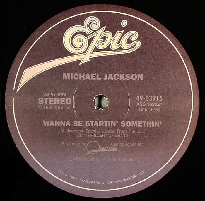 JACKSON, Michael - Wanna Be Startin' Somethin'