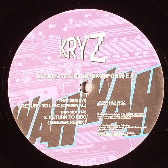KRYZ - Return To Libc (Dyskonform) EP