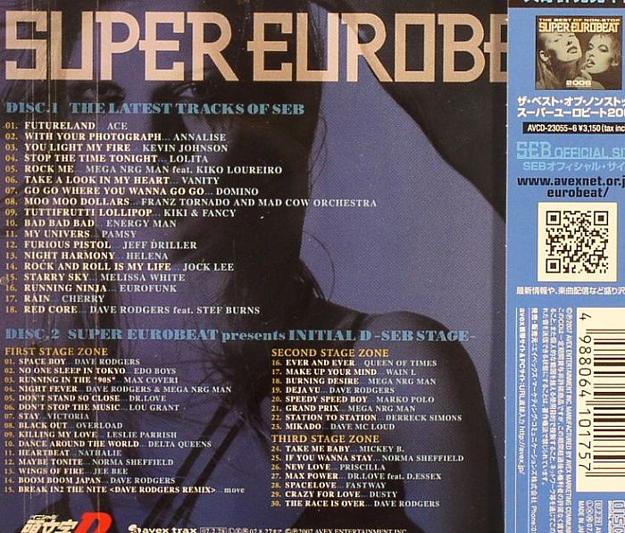 Various Super Eurobeat Presents Initial D Battle Stage 2 Various Super Eurobeat Presents Initial D Battle Stage 2