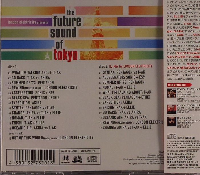 LONDON ELEKTRICITY/VARIOUS - The Future Sound Of Tokyo