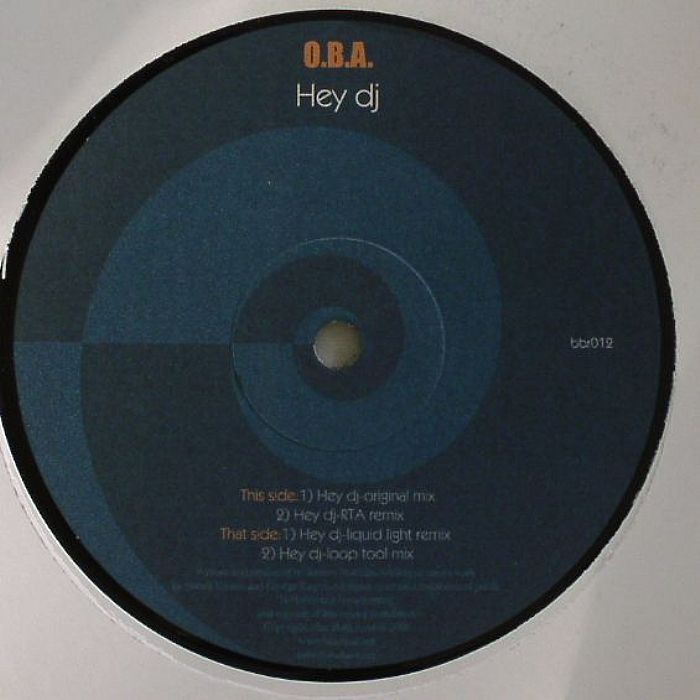 OBA - Hey DJ