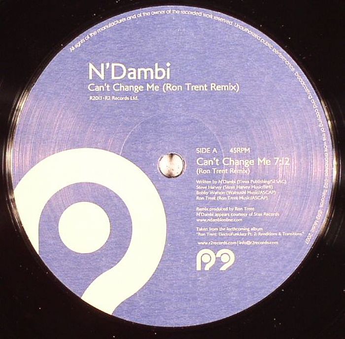 N'DAMBI - Can't Change Me (Ron Trent remix)