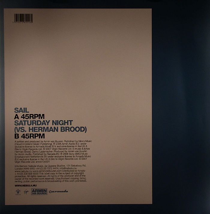 VAN BUUREN, Armin - Sail