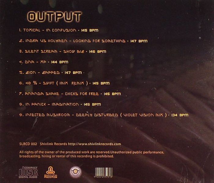 DJ NICK/VARIOUS - Output