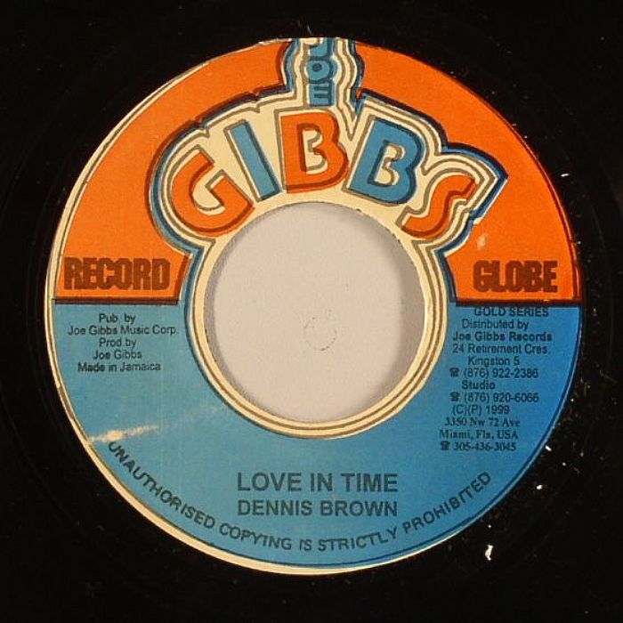 BROWN, Dennis/JOE GIBBS & THE PROFESSIONALS - Love In Time