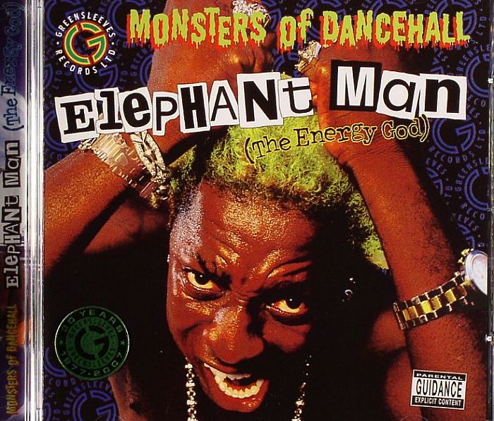 ELEPHANT MAN - The Energy God: Monsters Of Dancehall