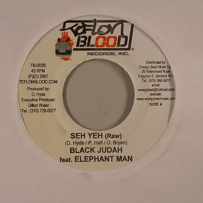 BLACK JUDAH feat ELEPHANT MAN - Say Yeh