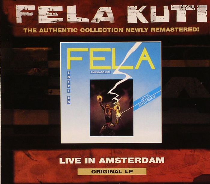 KUTI, Fela - Live In Amsterdam (Original LP)