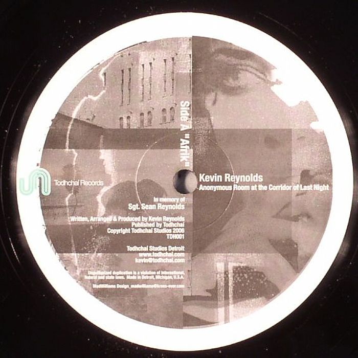 Kevin Reynolds – Afrik vinyl cover