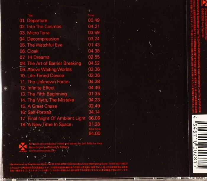 MILLS, Jeff - One Man Spaceship
