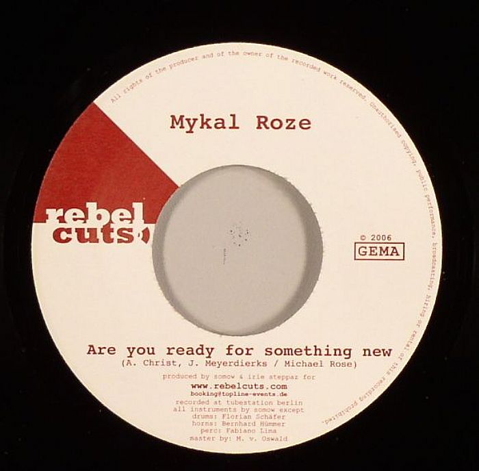 ROSE, Mikal/BONGO CHILLI - Are You Ready For Something New