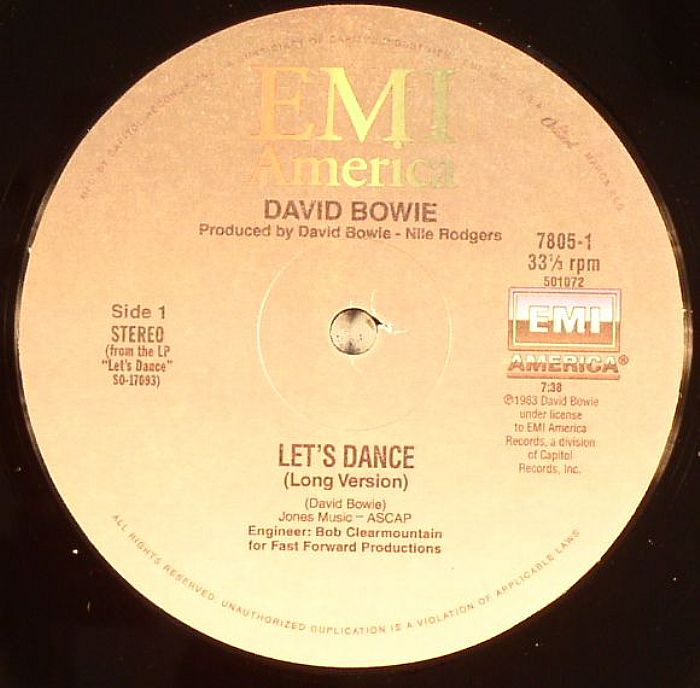 BOWIE, David - Let's Dance