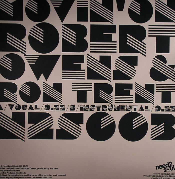 OWENS, Robert/RON TRENT - Movin' On