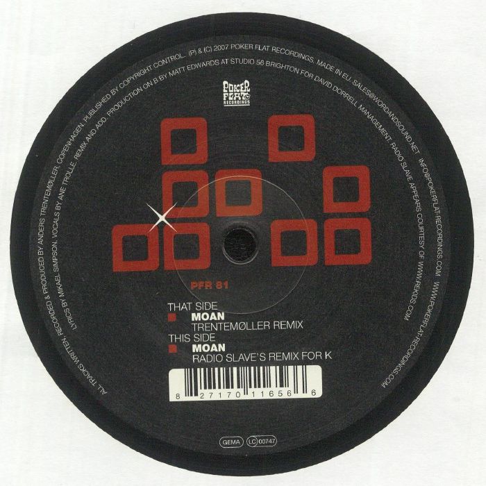 TRENTEMOLLER - Moan