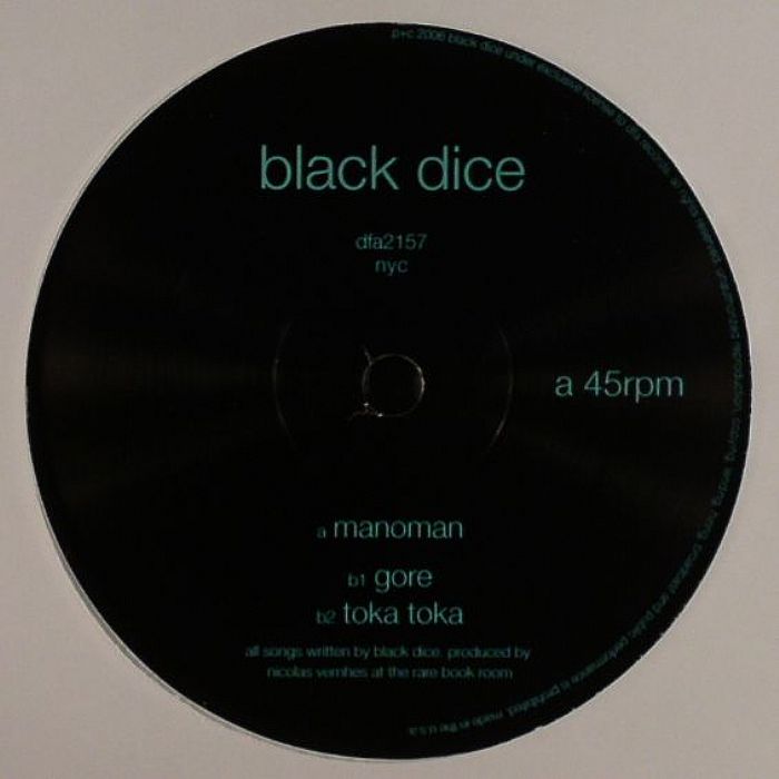 BLACK DICE - Manoman
