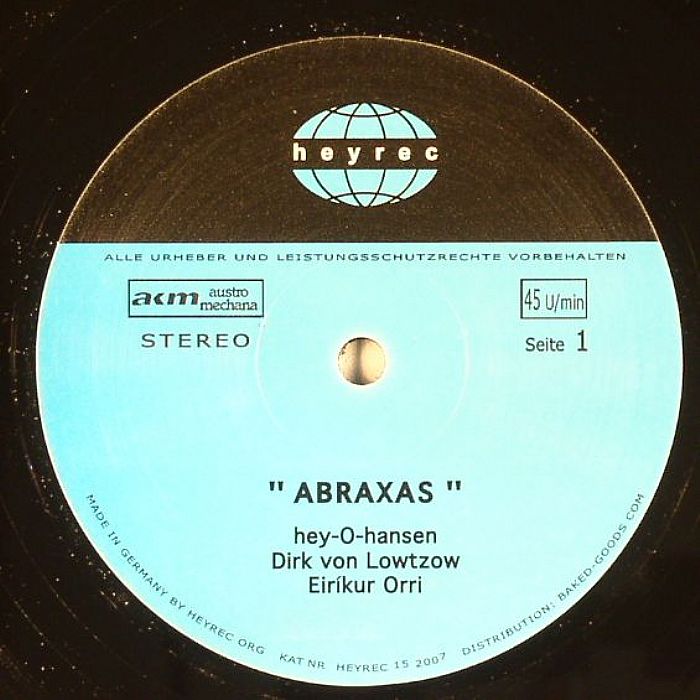 O HANSEN, Hey/DIRK VON LOWTZOW/EIRIKUR ORRI - Abraxas