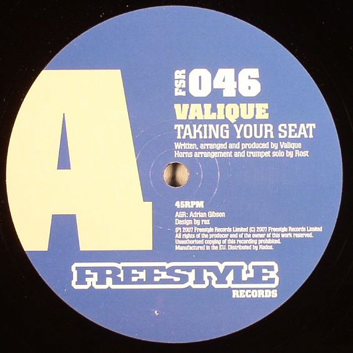 VALIQUE - Taking Your Seat