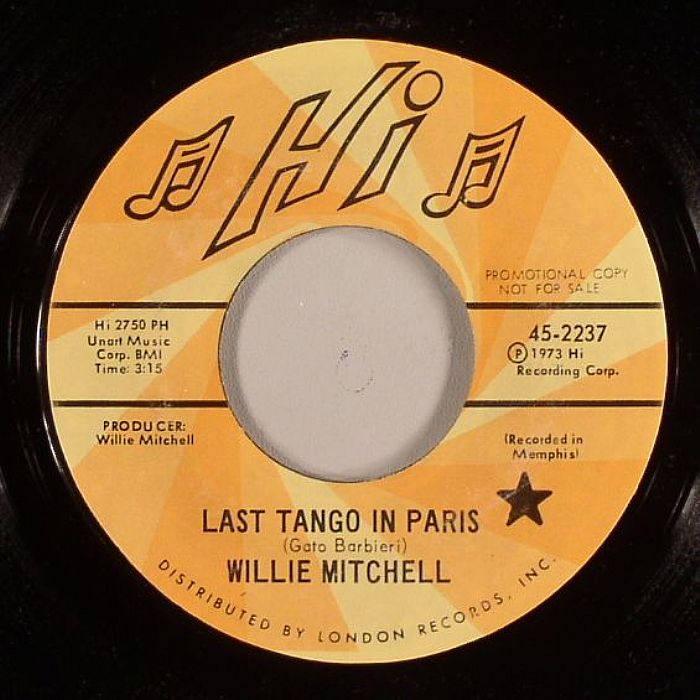 MITCHELL, Willie - Last Tango In Paris