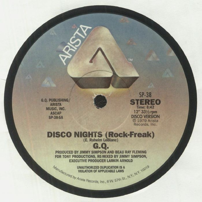GQ - Disco Nights (Rock Freak)
