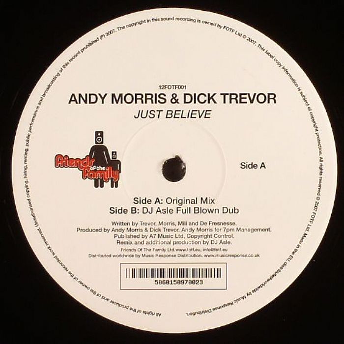 ANDY MORRIS/DICK TREVOR - Just Believe