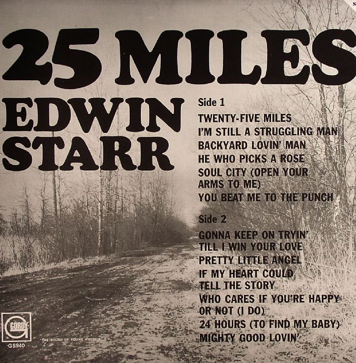 Edwin STARR 25 Miles Vinyl At Juno Records   CS262673 01B BIG 